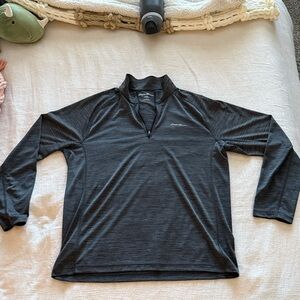 Eddie Bauer Charcoal Gray Pullover